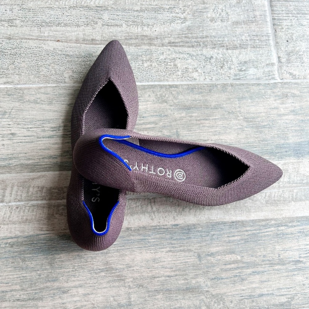 New!! Rothy’s The Point In Mink / Color Retired/ - image 5